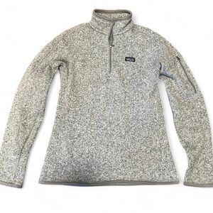 Patagonia Gray Fleece Pullover 1/4 Zip